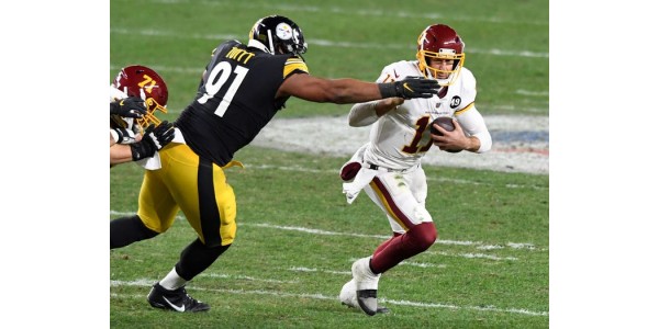 Pittsburgh Steelers vinnarserie med 11 spel bryts av Washington Redskins Pittsburgh Steelers vinnarserie med 11 spel bryts av Washington Redskins
